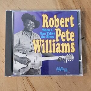 Robert‎ Pete Williams - When a Man Takes the Blues Vol. 2 (Arhoolie CD 395)